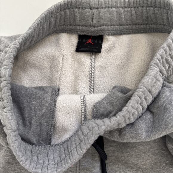 VTG Jordan Sweat Shorts Mens Embroidered Jumpman Logo Training Gym Small READ - Picture 5 of 12